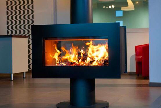 Poêle à bois double face | Venus 850 DHT MDesign - produit présenté par BEST FIRES