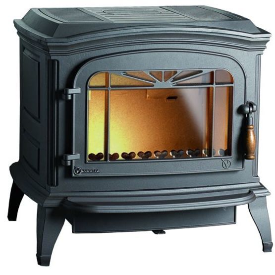  Poêle à bois en fonte | Bradford 6173-44 - Poêle à bois