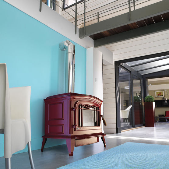 Poêle à bois en fonte | Bradford 6173-44 - produit présenté par INVICTA