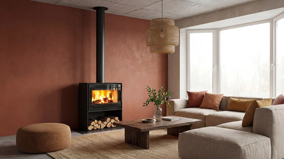 Poêle à bois étanche | Gamme TERRA en acier et vermiculite – Best Fires
