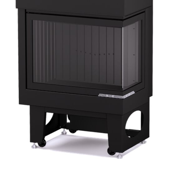 Poêle à bois monobloc avec technologies Air et Wood | C 12 WOOD LDX 55  - MORETTIDESIGN FRANCE & BELGIQUE