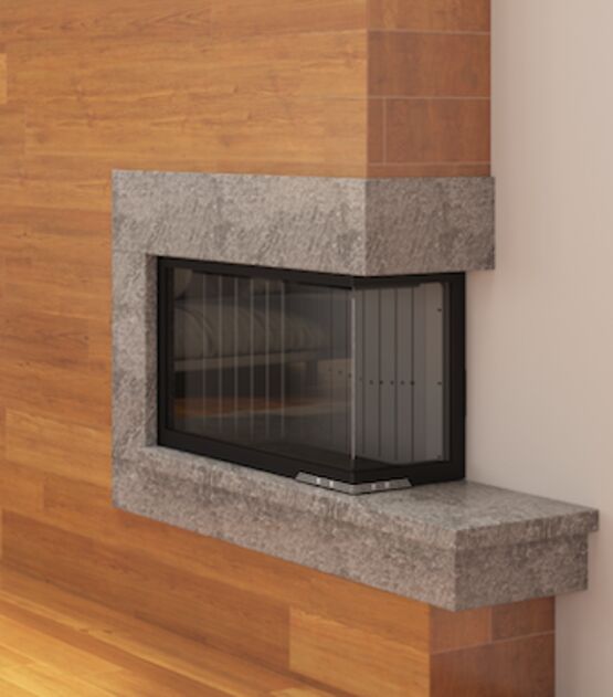  Poêle à bois monobloc avec technologies Air et Wood | C 12 WOOD LDX 55  - Poêle à bois