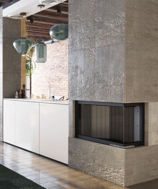 Poêle à bois monobloc – Technologie Wood | C 15 Wood LDX 65 - produit présenté par MORETTIDESIGN FRANCE & BELGIQUE