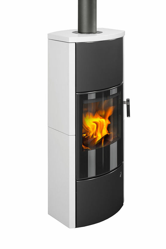 Poêle à bois, ovale, en acier, en pierre ollaire ou céramique Ecuador H SE de Storch BEST FIRES