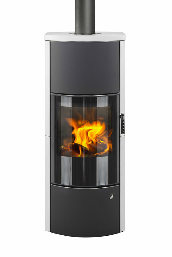 Poêle à bois, ovale, en acier, en pierre ollaire ou céramique Ecuador H SE de Storch BEST FIRES