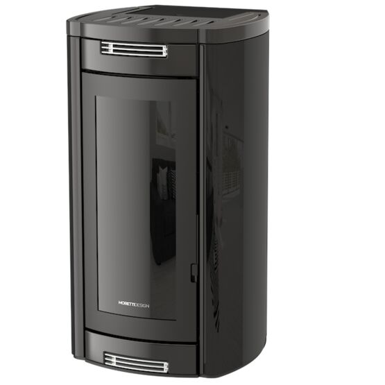  Poêle à granulés avec technologie Hybrid et connexion wifi | ALADINO Glass  - Poêle à granulés