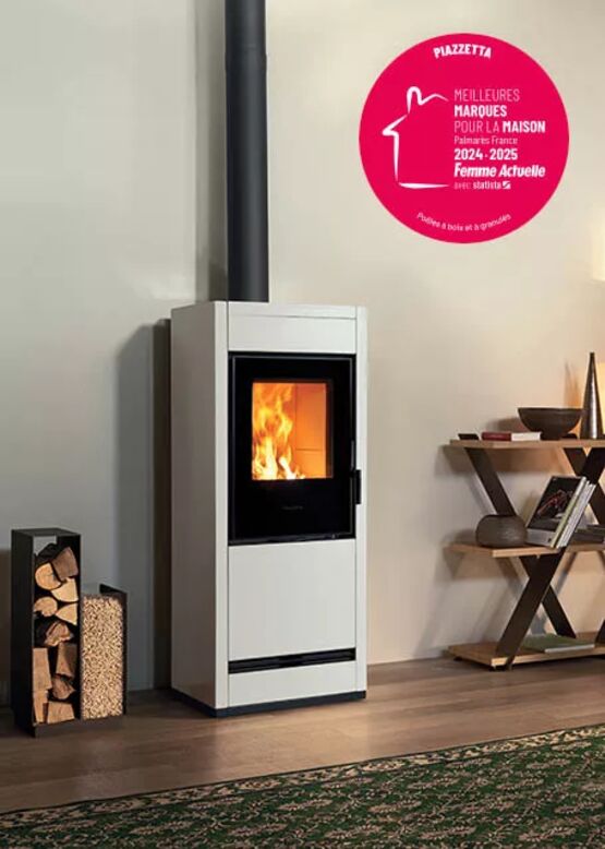  Poêle hybride à bois et à granulés | Infinity Plus - CHEMINÉES SEGUIN