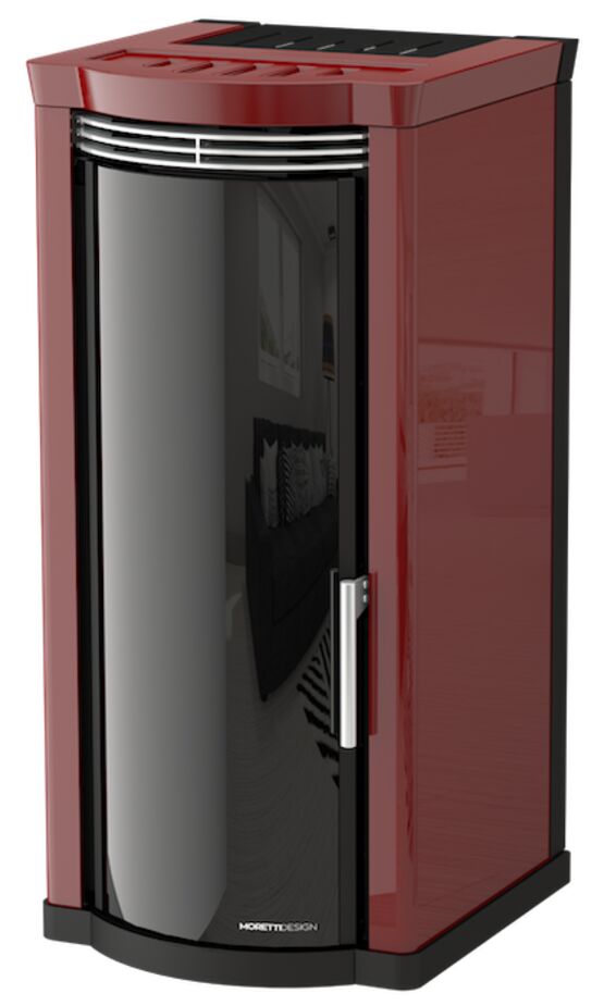  Poêle pellet à granulé avec technologie Air | ELEGANCE Glass   - Poêle à granulés