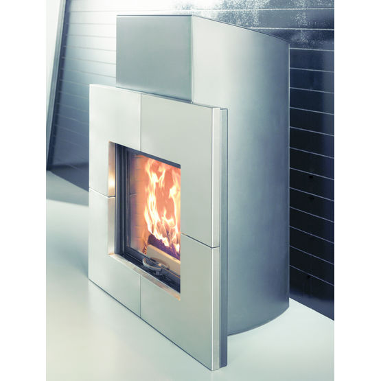 Poêles à façade personnalisable | Austroflamm Irony Fireplace