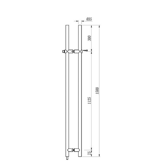  Poignée de porte battante avec serrure intégrée | Lock Handle - DESIGN-MAT