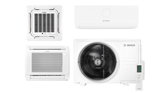  Pompe à chaleur air/air réversible multisplit pour résidentiel et petit tertiaire | Climate 7000M - BOSCH HOME COMFORT INDUSTRIAL HEAT