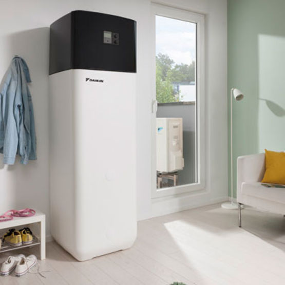 Pompe à Chaleur Aireau Bi Bloc Basse Température Compacte Altherma Compact
