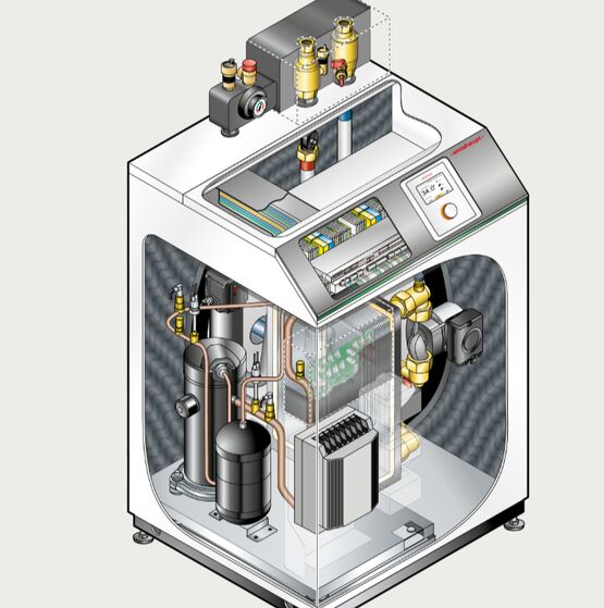  Pompe à chaleur eau glycolée/eau Weishaupt | Geoblock WGB  - Pompes pour chauffage, ECS ou froid