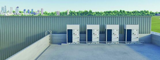  Pompe à chaleur/groupe d'eau glacé au R290 de 20 à 85 kW | EWA (Y)K-CZ - Systèmes à débit réfrigérant variable