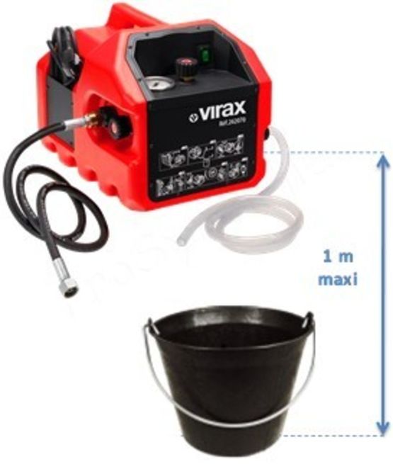 Pompe automatique d&#039;épreuve des installations de plomberie et de chauffage | Virax  - produit présenté par PROSYNERGIE