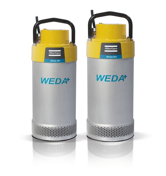  Pompe submersible de chantier | WEDA 50+ - Pompes hydrauliques et groupes hydrauliques