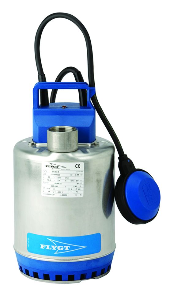  Pompe vide-cave submersible et polyvalente pour le revelage des eaux usées | Steelinox  - XYLEM