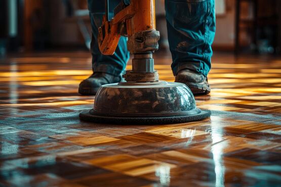 Ponçage et Vitrification du Parquet | TRADEWOOD