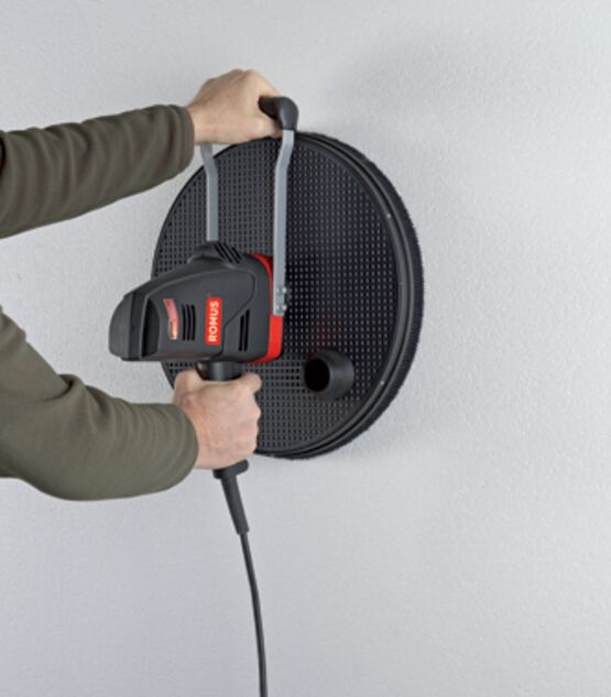  Ponceuse lente pour I.T.E polystyrène | PBV-400  - ROMUS