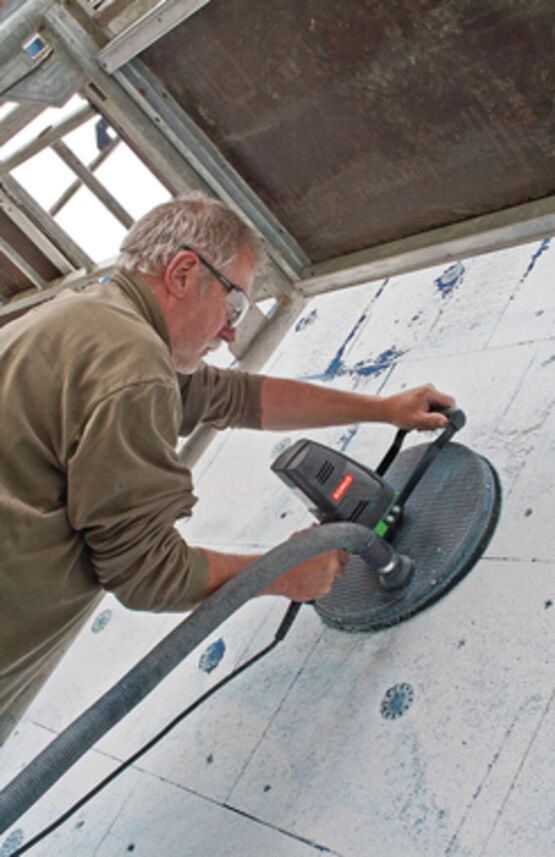  Ponceuse lente pour I.T.E polystyrène | PBV-400  - Ponceuse professionnelle