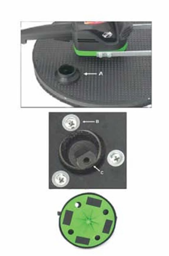 Ponceuse lente pour I.T.E polystyrène | PBV-400  - produit présenté par ROMUS