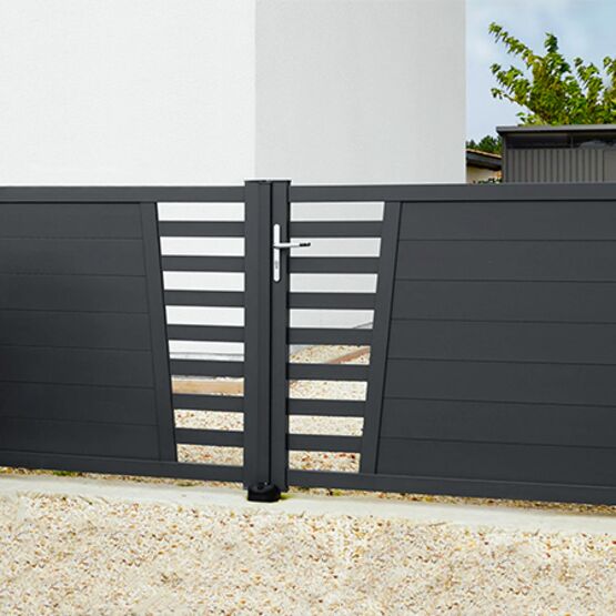 Portail Aluminium Battant - Portail double vantaux | Residentiel - QUAGLIA DIFFUSION
