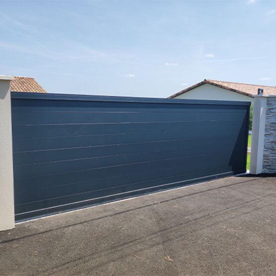  Portail Aluminium Coulissant | Portail coulissant Résidentiel - Portails aluminium