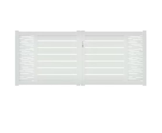 Portail battant Aluminium Catane ligne horizontale | LAPEYRE SERVICES