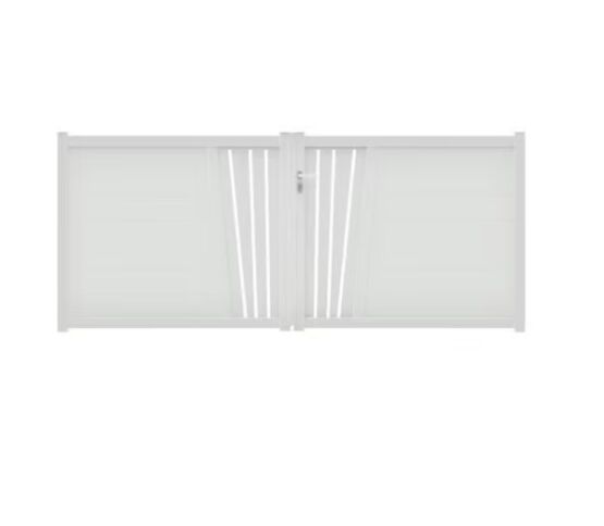 Portail battant aluminium | Pisa décor Soleil
