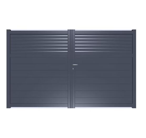 Portail battant en aluminium Valmy | LAPEYRE SERVICES