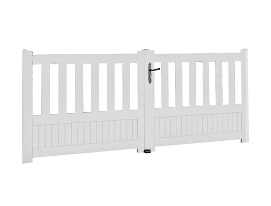 Portail battant PVC | Esterel sur mesure