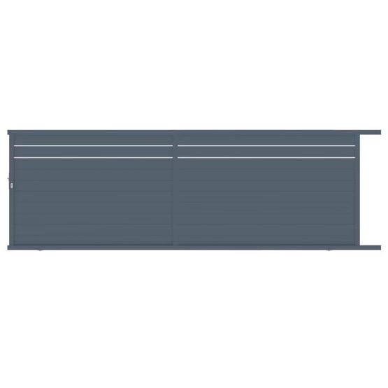 Portail coulissant Aluminium Aoste sur-mesure | Aoste