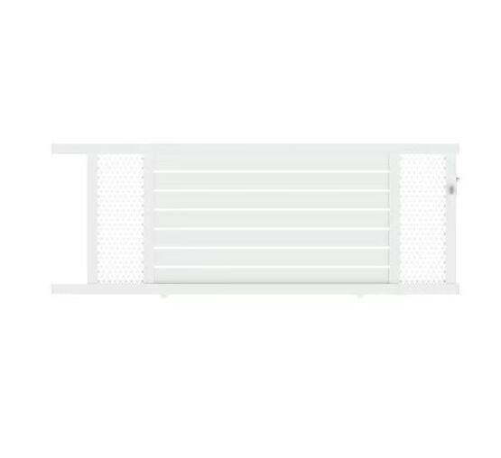 Portail coulissant Aluminium décor moucharabieh | Catane