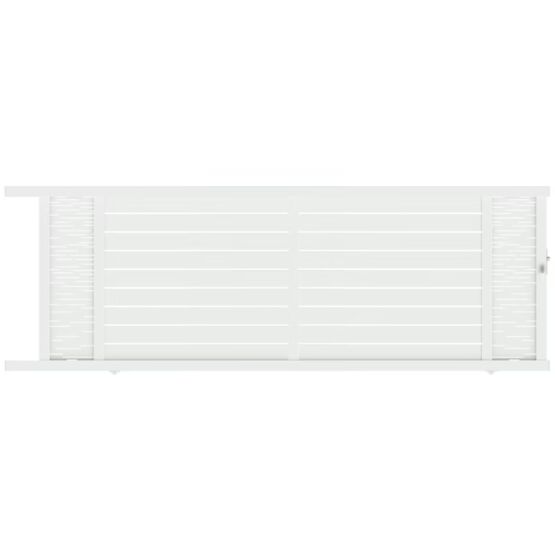Portail coulissant Aluminium ligne horizontale sur-mesure | Catane
