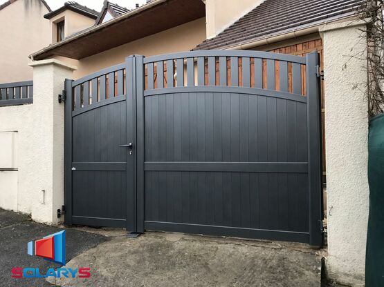  Portail en aluminium | Collection Harmonie - TSCHOEPPÉ