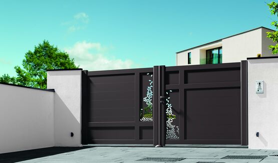  Portail en aluminium | Collection Modernité - TSCHOEPPÉ