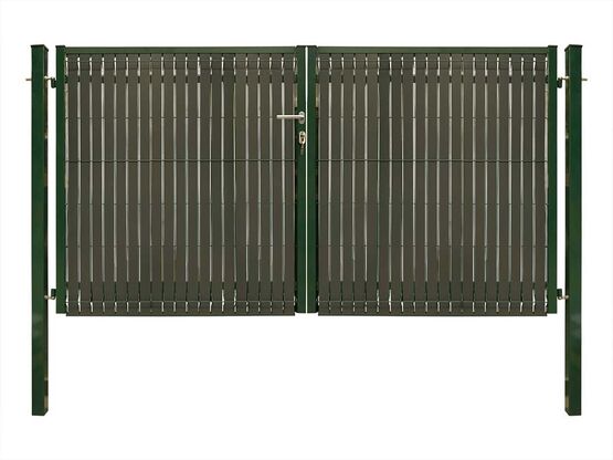  Portail grillagé à plis - Portail double vantaux | TS - QUAGLIA DIFFUSION