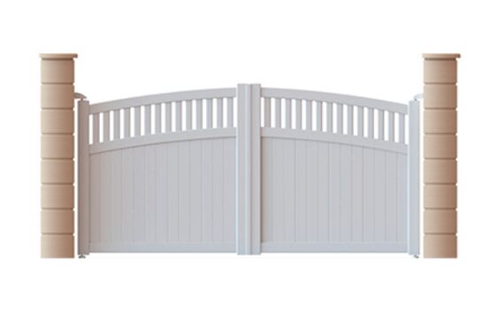 Portails en PVC à barreaux horizontaux ou verticaux | BAGATELLE  - produit présenté par ROTHE