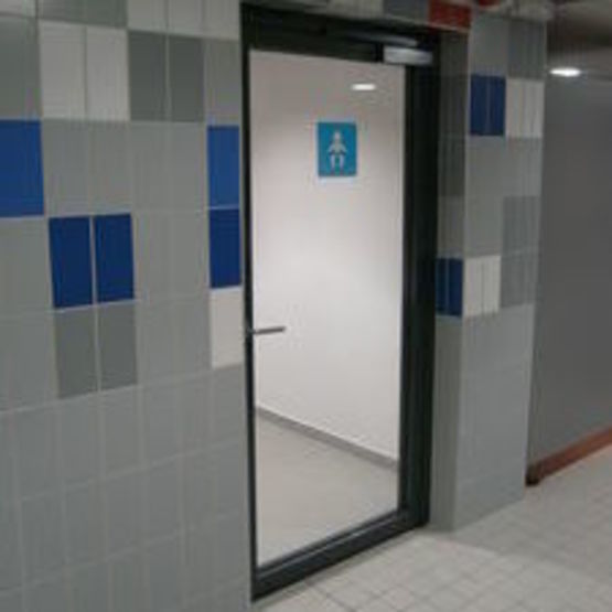  Porte 1 vantail vitrée coupe-feu en aluminium pour tous les projets | ALUPROTEC - Portes CF REI 30/60