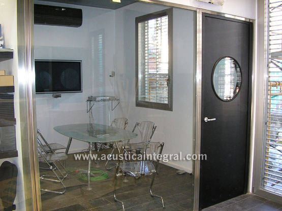 Porte acoustique métallique | RS6 - Porte de service métallique