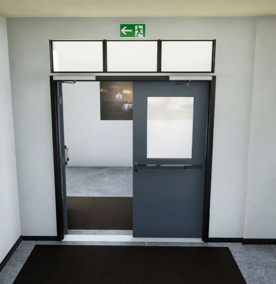  Porte automatique battante | Automatisme FAAC haute performance - Porte battante de garage