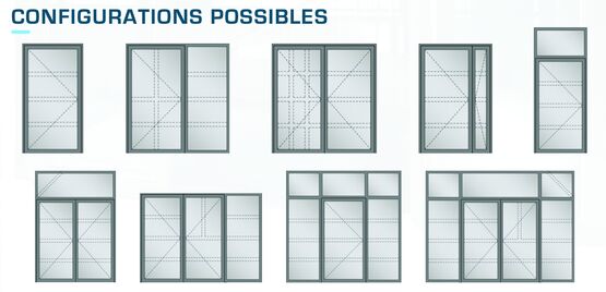  Porte battante en acier coupe-feu à motorisation automatique pour ERP | Cardea - Portes CF REI 30/60