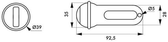  Porte-clé hôtel - BEAURAIN DISTRIBUTION
