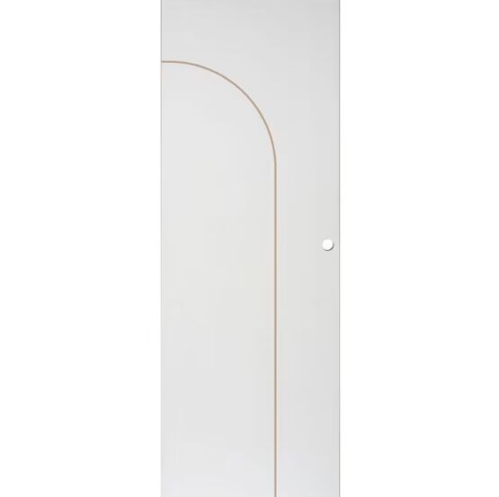 Porte coulissante Arche à peindre avec serrure | LAPEYRE SERVICES