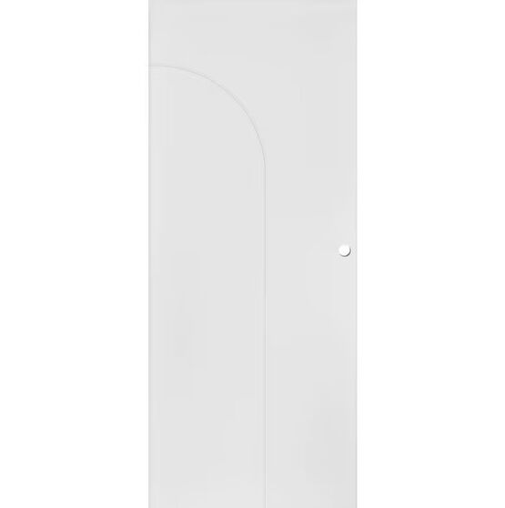 Porte coulissante arche laquée blanc avec serrure | LAPEYRE SERVICES