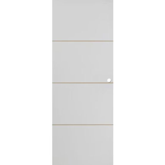 Porte coulissante intérieure | Harmonie prépeinte système applique ou galandage