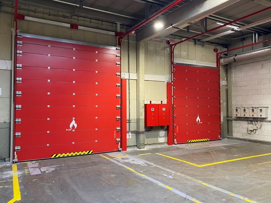  Porte coupe-feu sur mesure avec moteur WIPO 2.0 | WINLOCK  - Portes CF REI 30/60