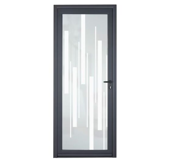 Porte d'entrée Adenora Aluminium | Vitrage Grammi