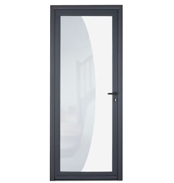 Porte d'entrée Adenora aluminium vitrage hémis sur mesure | LAPEYRE SERVICES