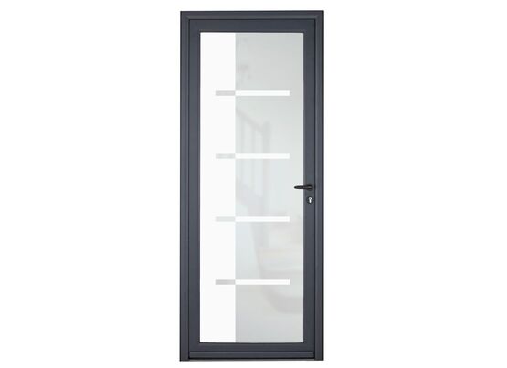 Porte d'entrée Adenora Aluminium Vitrage Kuona | LAPEYRE SERVICES